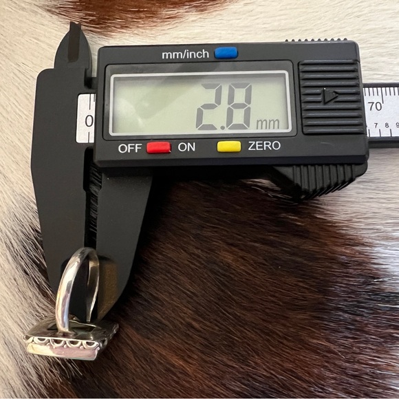 ❤️ Natural Kingman Turquoise  Statement Navajo Western Sterling Ring Size 6.5 - Picture 15 of 15